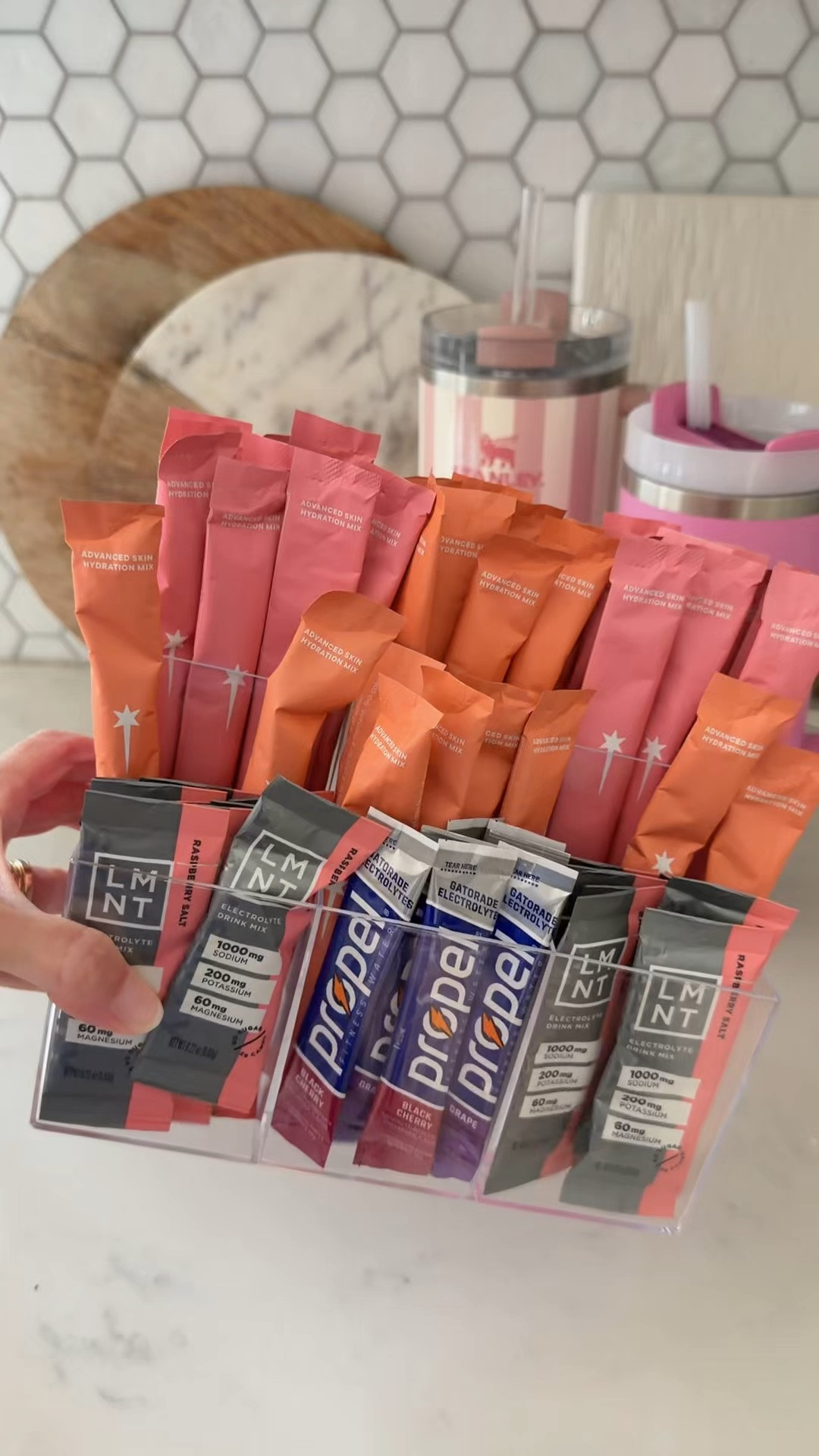 The most satisfying little kitchen organization win 🙌 This acrylic holder with compartments is the perfect way to store all your drink packets. From electrolytes to flavored water, it’s all organized, all visible, and so easy to grab and go. It looks so clean and neat on a counter or in a cabinet and the price is so good.

#LTKHome #LTKSaleAlert #LTKU