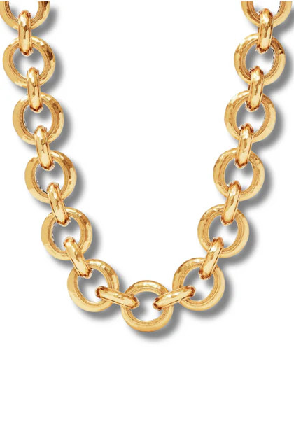 Julie Vos Gold Cannes Link Necklace | The Willow Tree