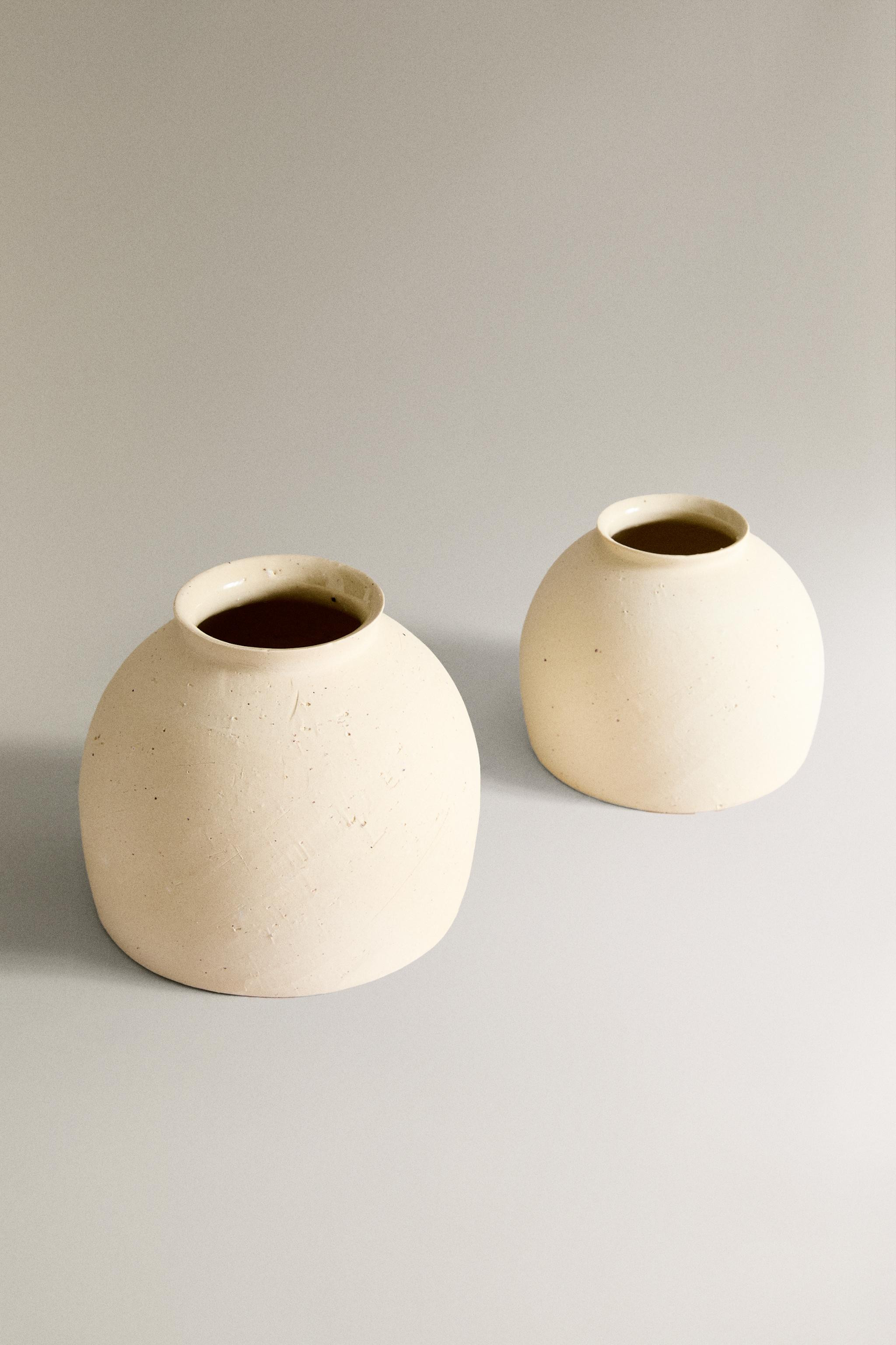ROUND CERAMIC VASE | Zara US