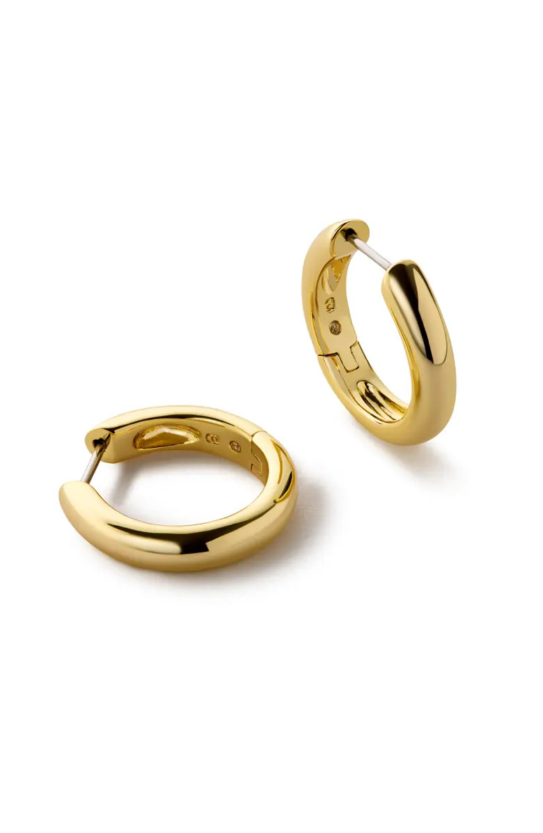 Gold Hoop Earrings - Giulia Medium | Nordstrom