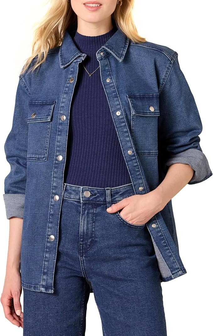 Amazon Essentials Shirt Jacket | Amazon (US)