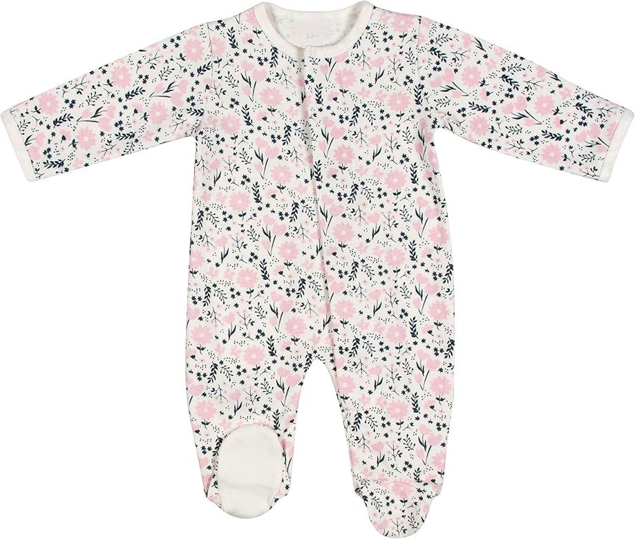 by Magnificent Baby 100% Organic Cotton Magnetic Footie | Amazon (US)