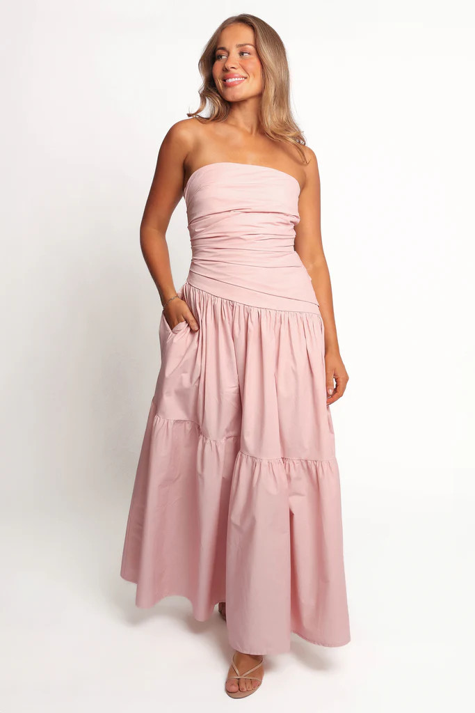 Blanche Strapless Maxi Dress - Orchid | Petal & Pup (US)