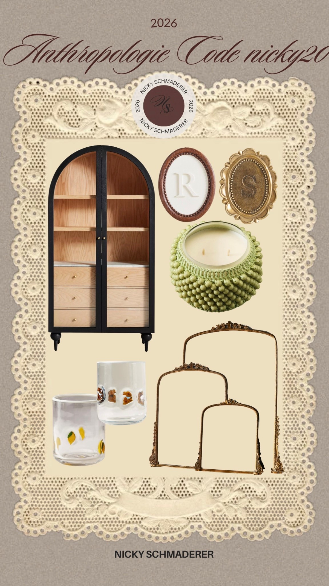 Anthropologie code NICKY20 // 20% OFF ORDERS $100+ // home decor // gifts // mirrors 


#LTKHome #LTKSeasonal #LTKSpringSale