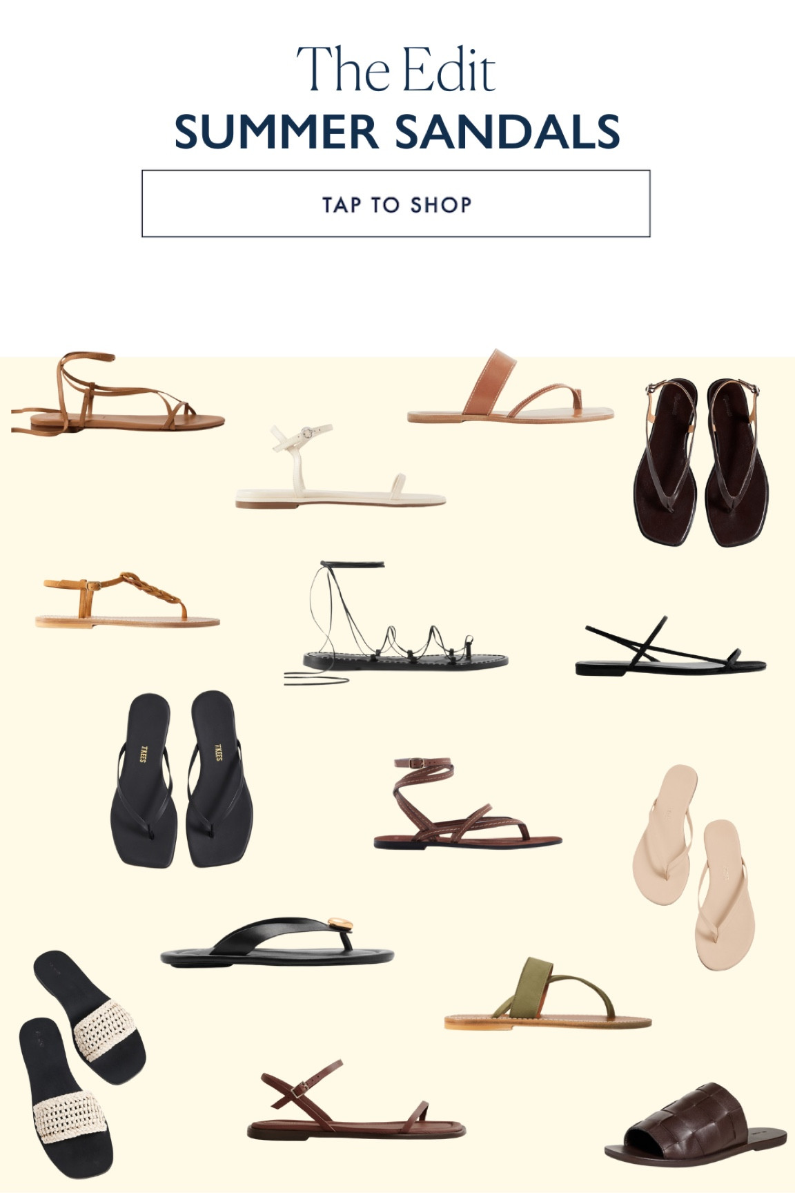 The Edit: SUMMER SANDALS!!!

#LTKShoeCrush #LTKSaleAlert #LTKStyleTip