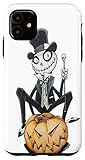 iPhone 11 Halloween character sitting on a pumpkin Case | Amazon (US)