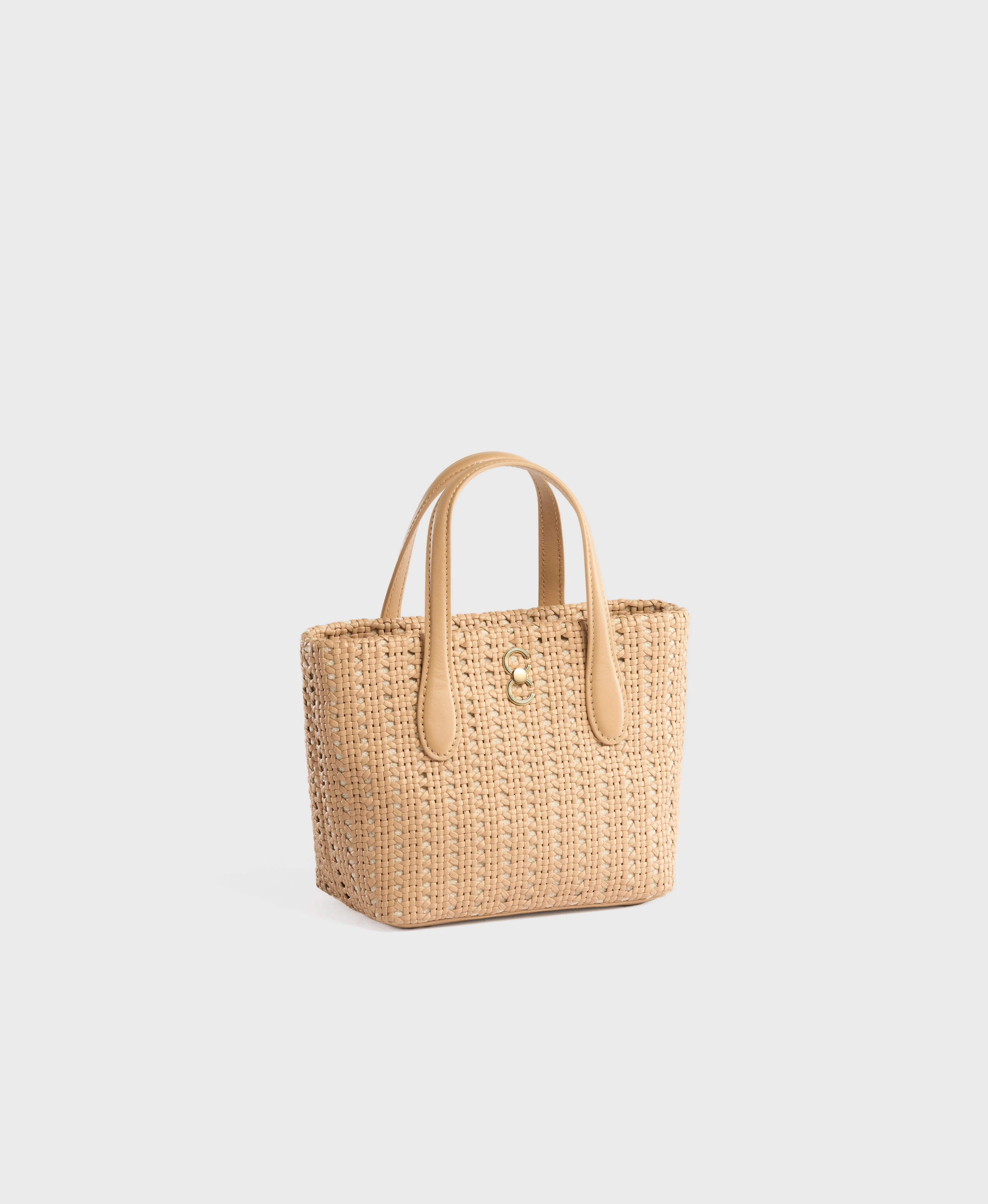 Cafuné - Mini Hexa Tote - Sand Dune(Woven) | Cafune limited