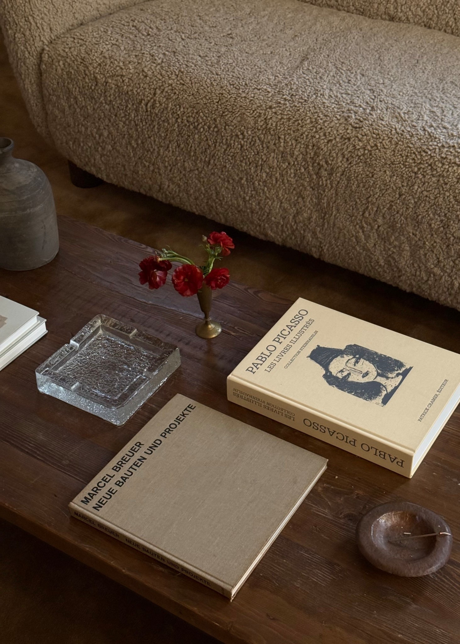 vintage glass ashtrays linked 