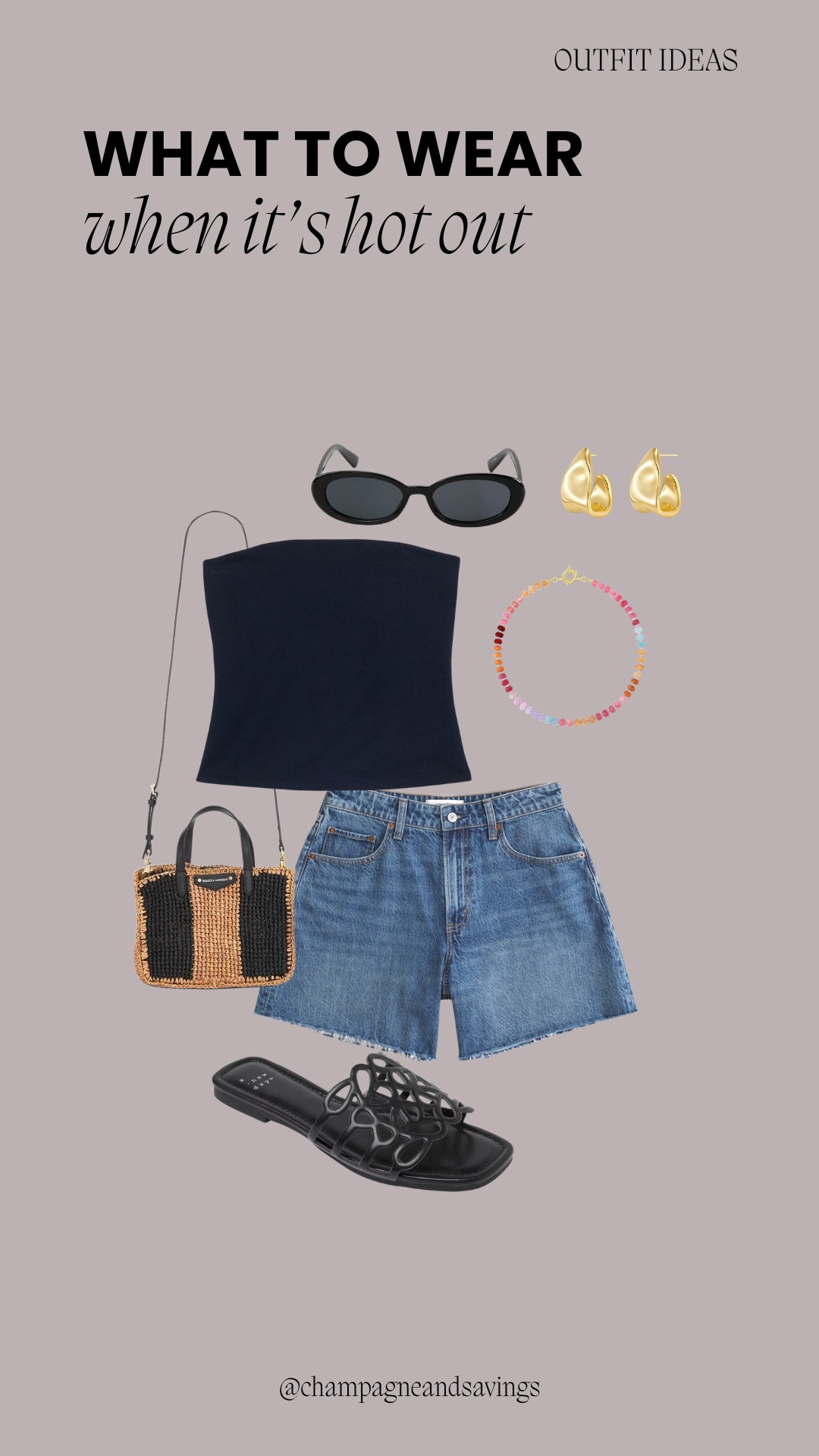 Hot weather outfit

#LTKootd