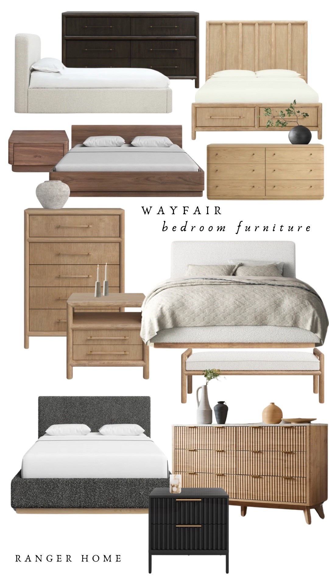 W A Y F A I R  bedroom furniture 🤎

#LTKSaleAlert #LTKHome