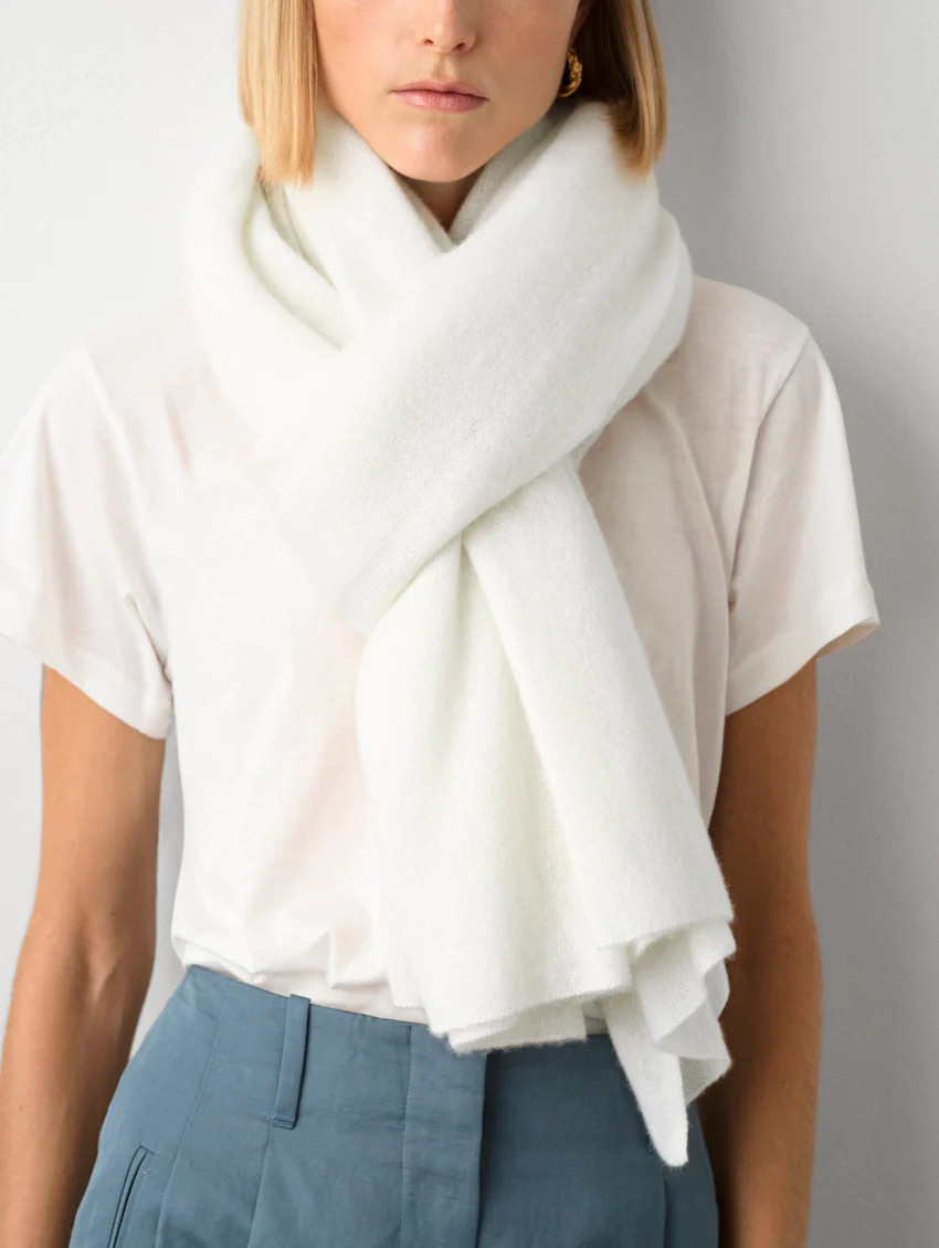 Cashmere Travel Wrap | White and Warren