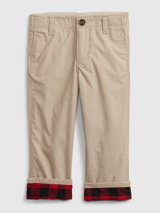 Toddler Lined Khakis | Gap (US)