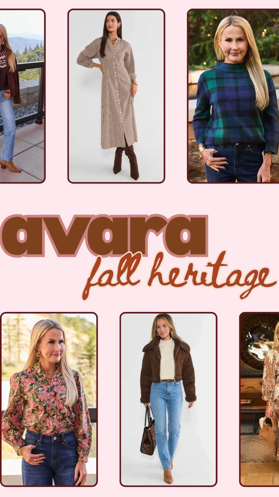 Fall heritage done the Avara way 🤎🍂 Classic prints, rich fall tones + the cutest pieces to carry you through the season. Linking all my favorites from the new collection! 

 #LTKootd #LTKSeasonal #LTKOver40