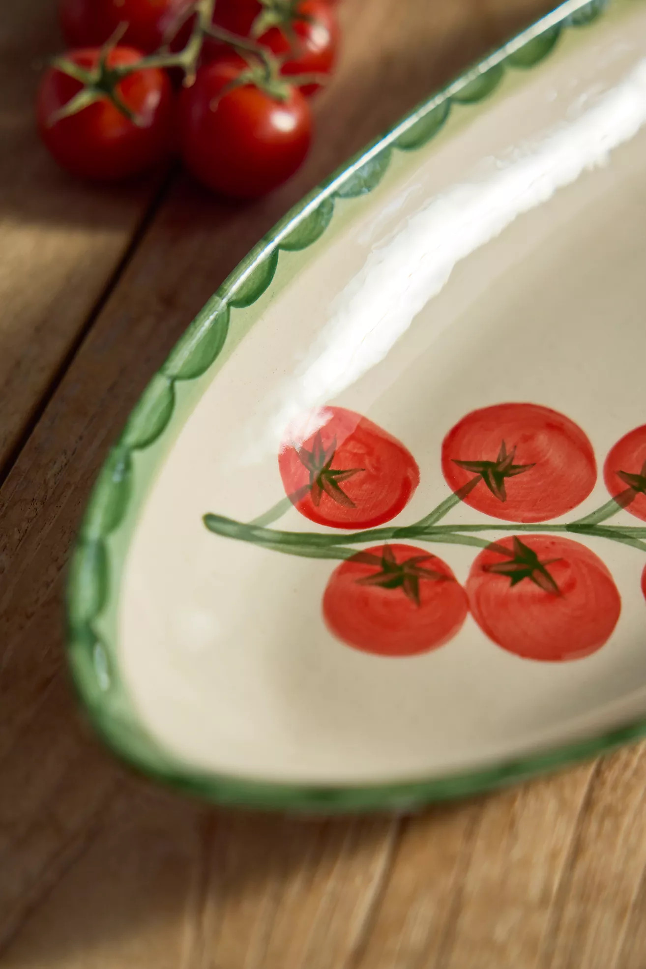 Garden Tomato Stoneware Serving Dish | Anthropologie (US)