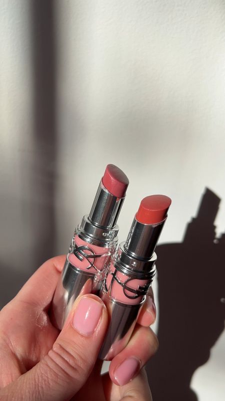 Ysl loveshine lip oil stick 
Hybrid of a lipstick , lipgloss & a tinted lip balm. Glide’s on so smoothly. 

The shade on the left is #44 ( nude pink) and the shade on the right is #150 (warm nude pink )

 Great Mother’s Day gift idea 



#LTKSeasonal #LTKGiftGuide #LTKbeauty