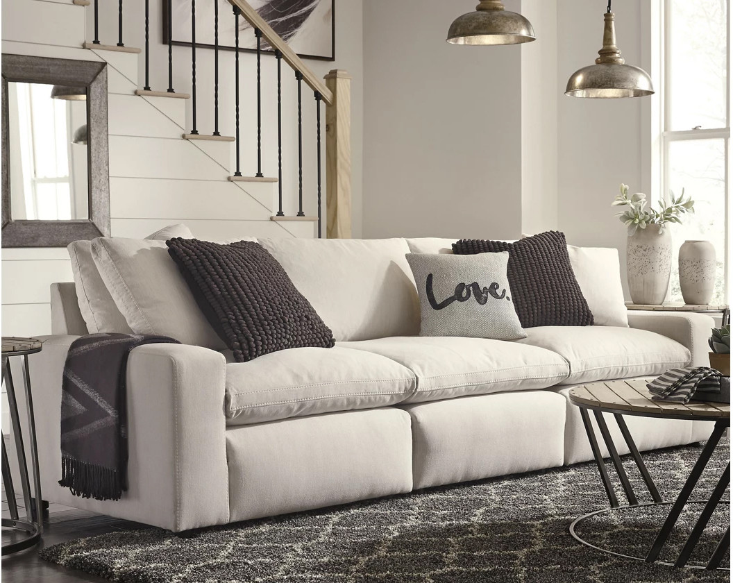 Savesto White Sofa | 1stopbedrooms