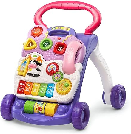 Amazon.com: VTech Sit-to-Stand Learning Walker (Frustration Free Packaging), Lavender (Amazon Exc... | Amazon (US)