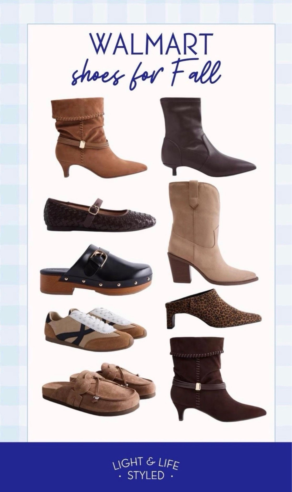 Walmart fall shoes