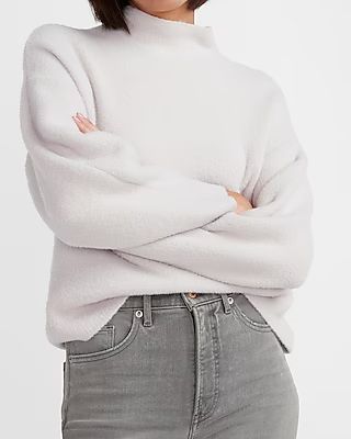 Cozy Mock Neck Sweater | Express