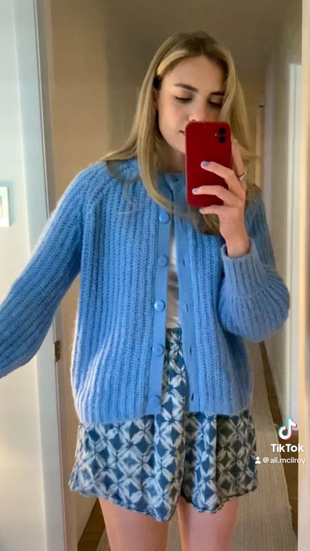 love a monochromatic blue moment 🩵  #spring #outfit #inspiration #inspo #classic #sweater #summer #comfortable #sandal #amazon #finds #affordable #fashion 

#LTKGiftGuide #LTKshoecrush #LTKSeasonal
