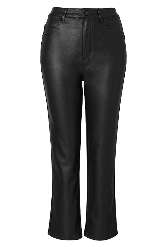 7/8 Coated Straight Jean | Witchery
