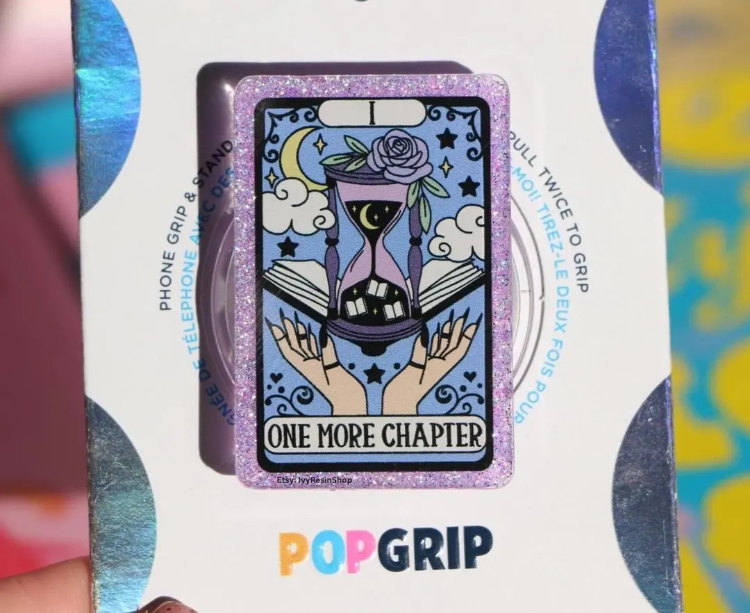 Tarot Card Book Phone Grip: One More Chapter Kindle Accessory - Etsy | Etsy (US)