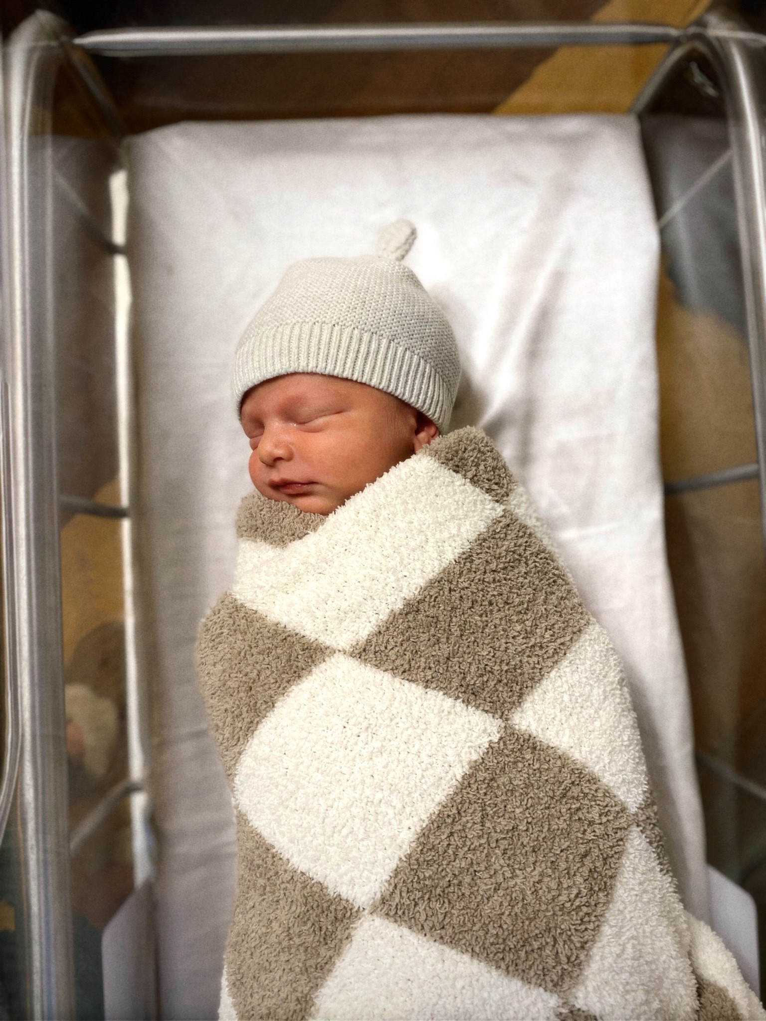 Bubbas baby blanket to match his sister’s! Linked here. 