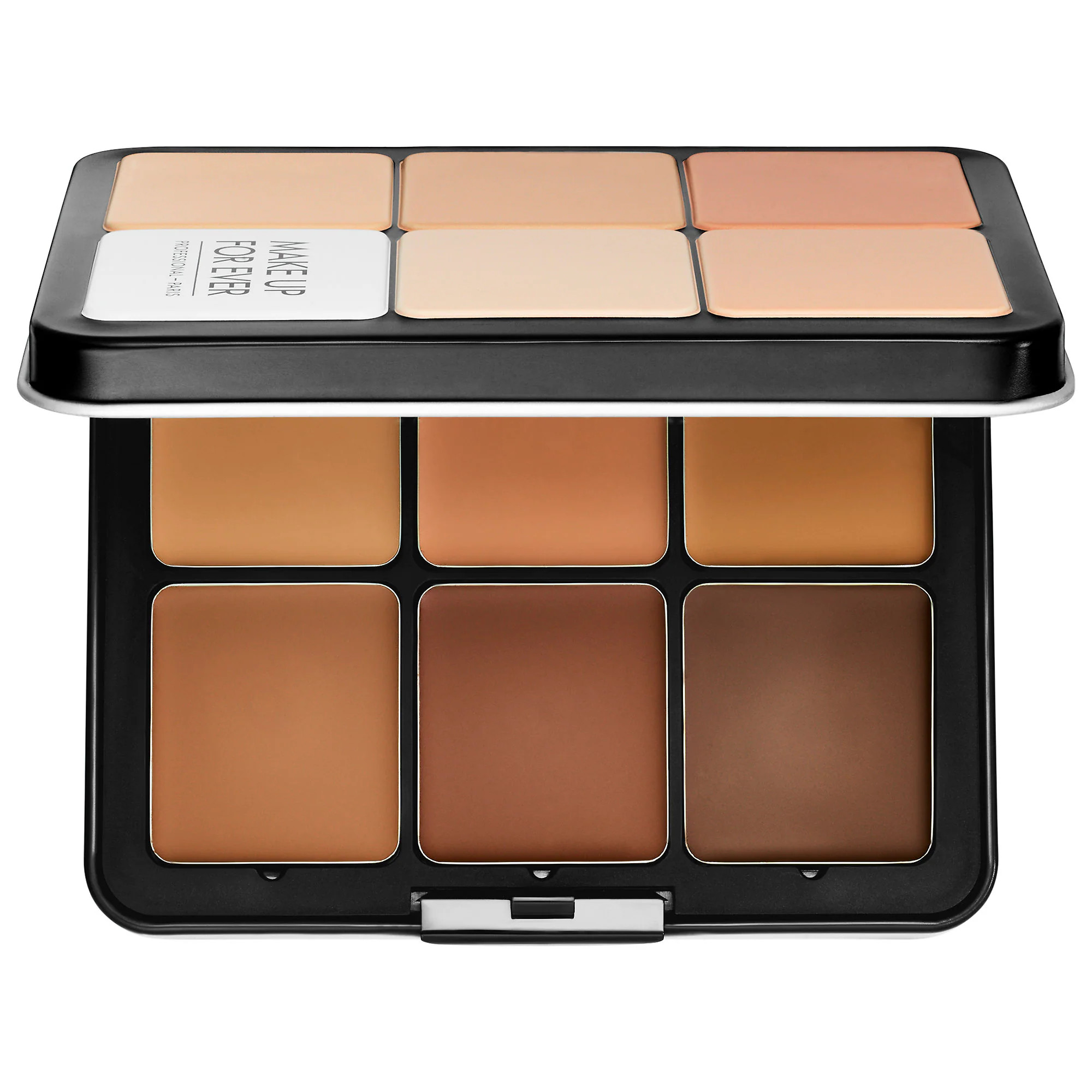 MAKE UP FOR EVER Ultra HD Invisible Cover Cream Foundation Palette 12 x 0.1 oz/ 2.5 g Ultra HD Found | Sephora (US)