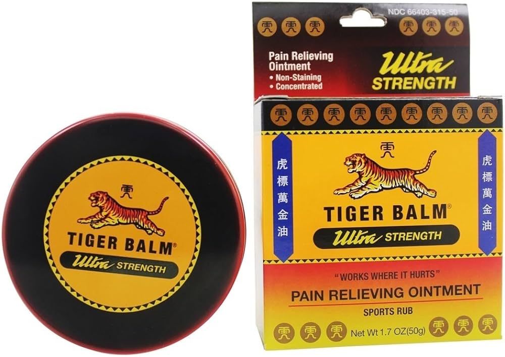 Tiger Balm Ultra Strenght Pain Relief, 50g | Amazon (US)