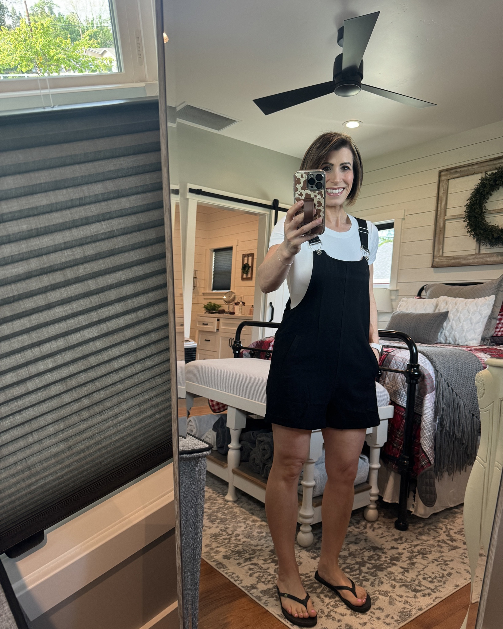 These are so cute and the fabric is perfect for the hot weather!  One in tons of colors too! Fits TTS - I’m wearing a small! 

#LTKSeasonal #LTKOver40 #LTKStyleTip