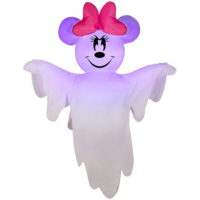 Gemmy 4-ft Lighted Disney Mickey Mouse and Friends Minnie Mouse Inflatable | Lowe's