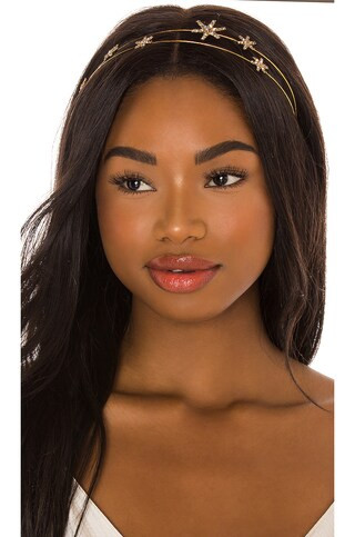 Jennifer Behr Antares Headband in Crystal & Antique Gold from Revolve.com | Revolve Clothing (Global)