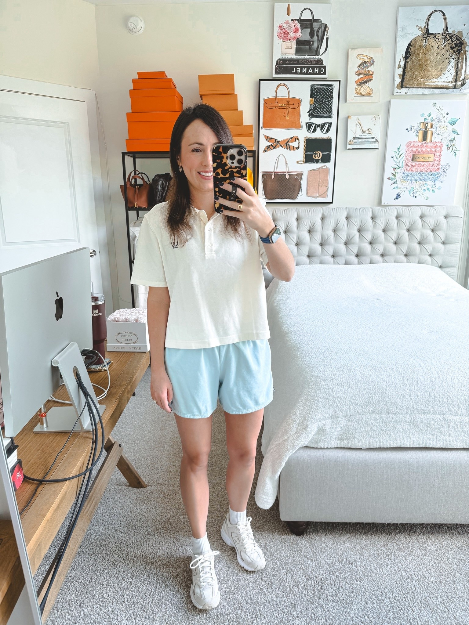 J crew cropped polo and track shorts. These track shorts are soooo comfy!



#LTKSeasonal #LTKFindsUnder50 #LTKFindsUnder100