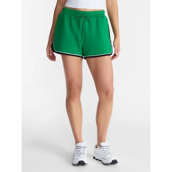 Aiva Women's Pique Knit Dolphin Shorts, 2.5" Inseam, Sizes XS-XXL - Walmart.com | Walmart (US)