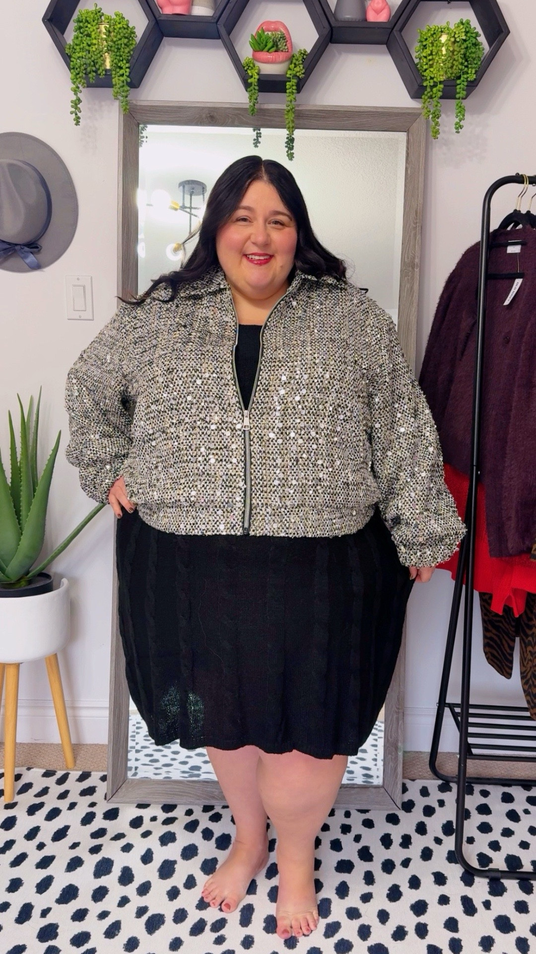 Two plus size holiday party coats from Ulla Popken. Use code aliciaulla for 35% off. 

#LTKpartywear #LTKholiday #LTKplussize