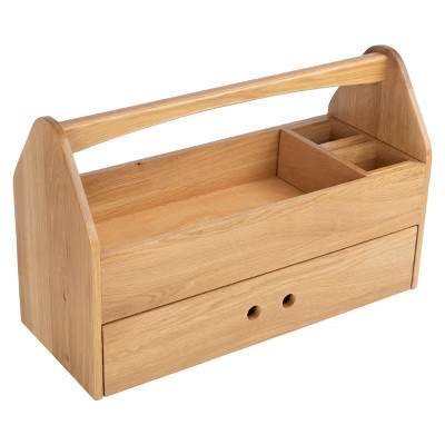 Kings County Tools 22-Inch Wood Tool Box Caddy | Target