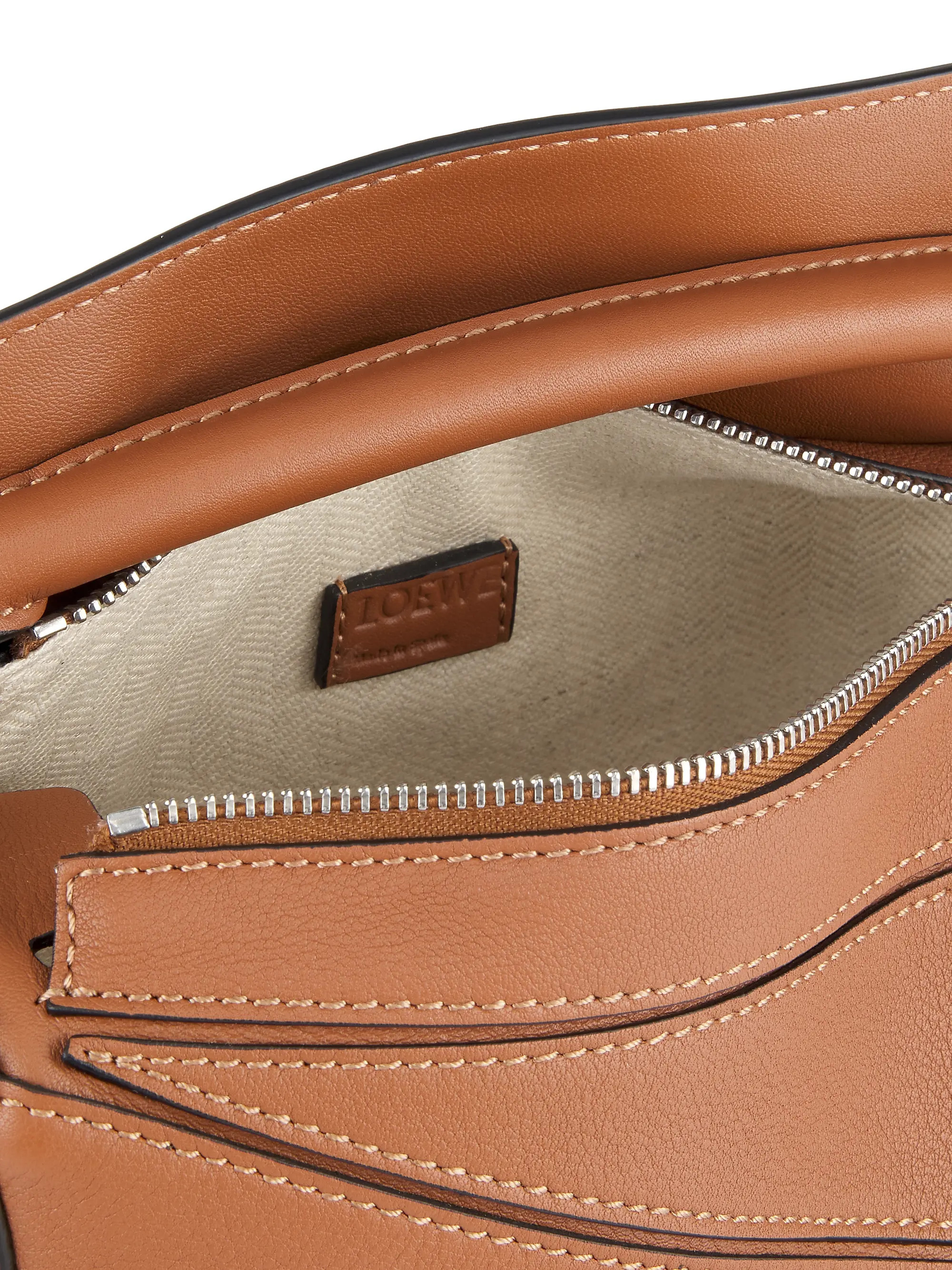 LOEWE Mini Puzzle Leather Bag | Saks Fifth Avenue | Saks Fifth Avenue