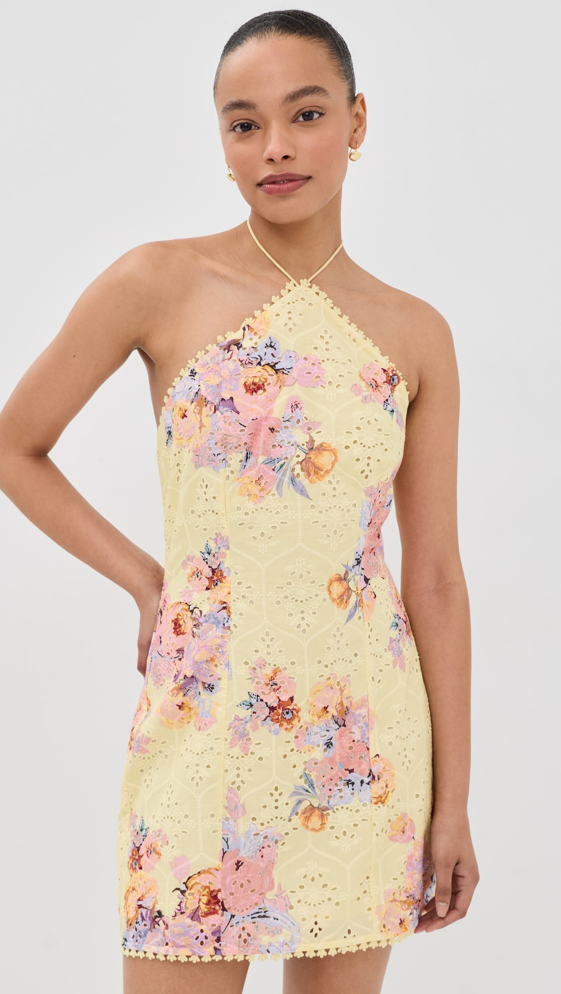 Halterneck Mini Dress | Shopbop