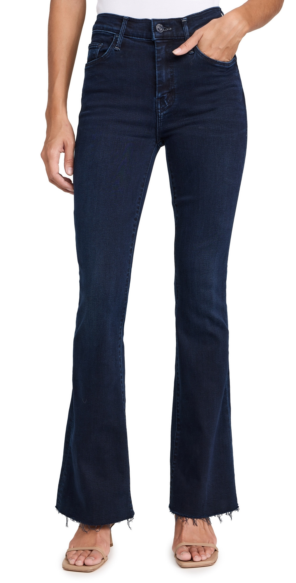 MOTHER The Weekender Fray Jeans Chip On My Shoulder 34 | Shopbop