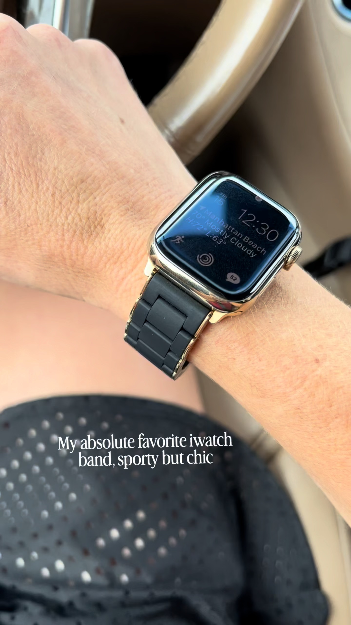 Not all iwatch bands are the same!  These sporty but chic Michele bands are the perfect gift for her.

#iwatch #watchband  

 #LTKMothersDay