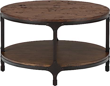 Jofran: , Urban Nature, Round Cocktail Table, 32"W X 32"D X 18"H, Urban Nature Pine Finish, (Set ... | Amazon (US)