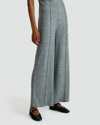 F&F Wide Leg Pink Tuck Pleated Trousers in Grey | Tesco F&F