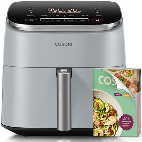 Cosori 9-in-1 TurboBlaze Air Fryer 6 Qt, Premium Ceramic Coating, 90°–450°F, Precise Heating ... | Amazon (US)