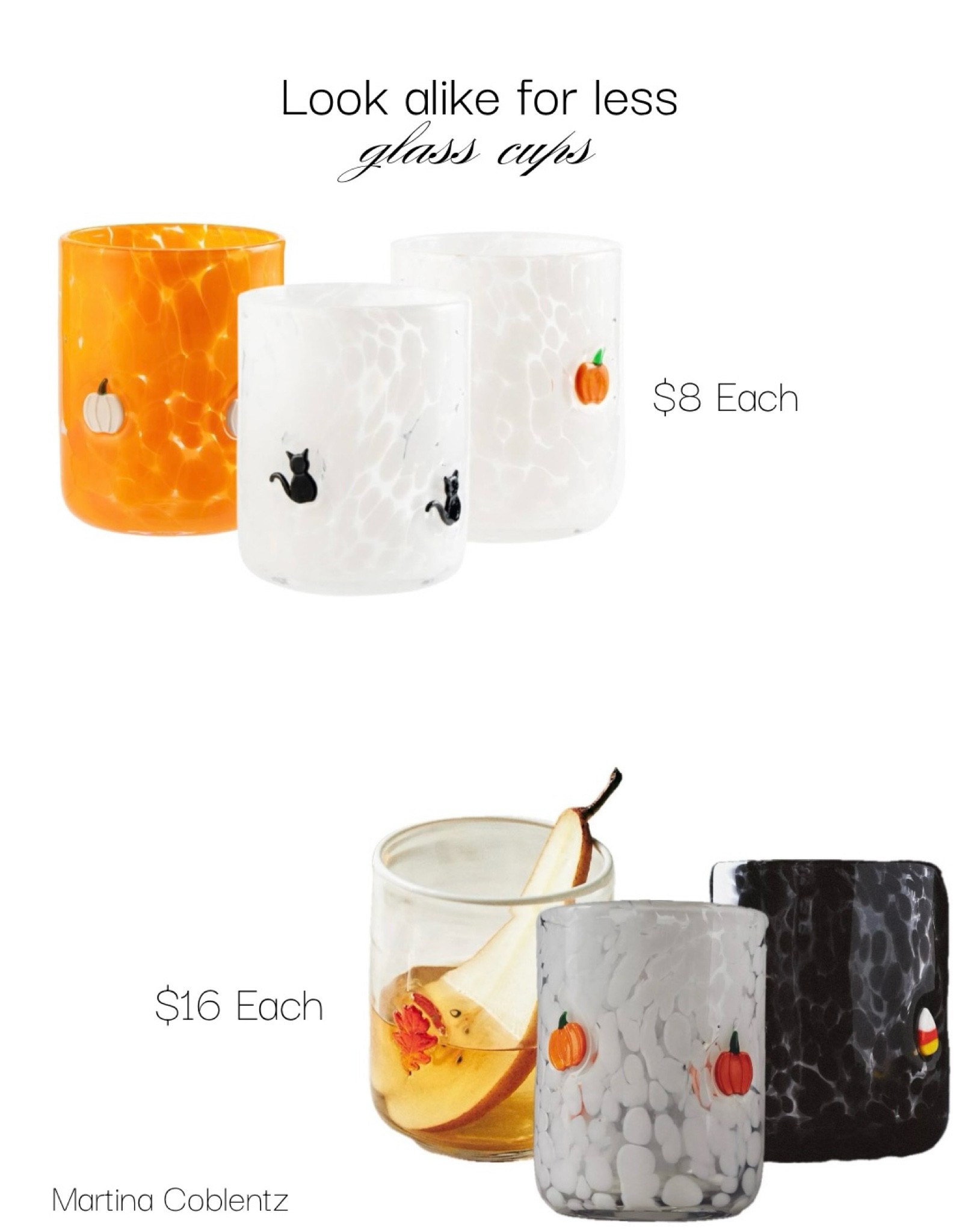 Viral icon glass cups lookalike for less. 

Viral •anthro dupe •designer look •icon glass •at home •anthropology •fall •lookalike 

#LTKBacktoSchool #LTKSeasonal #LTKHome