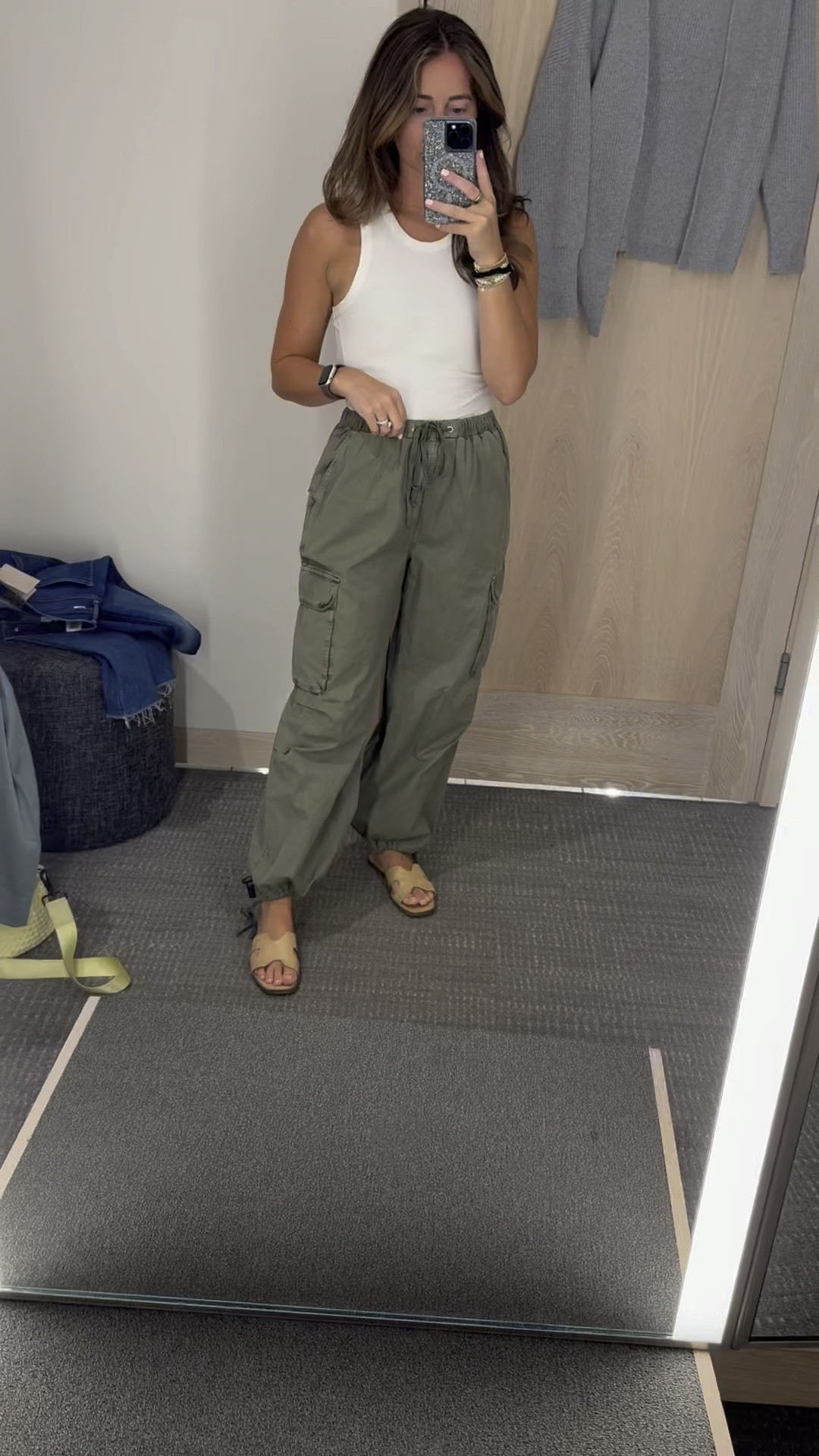 Cargo pants part of the Nordstrom sale 
True to size 

#LTKFindsUnder100 #LTKSaleAlert #LTKFindsUnder50
