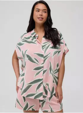 Crinkle Gauze Dolman Shirt | Torrid (US & Canada)