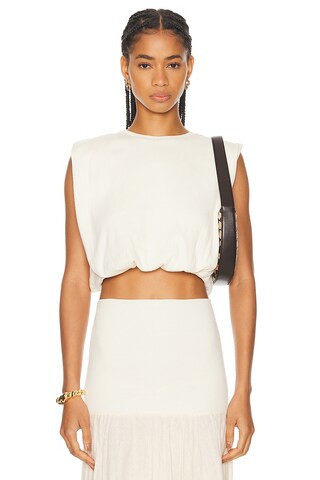 Johanna Ortiz Muraya T-Shirt in Cream | FWRD 