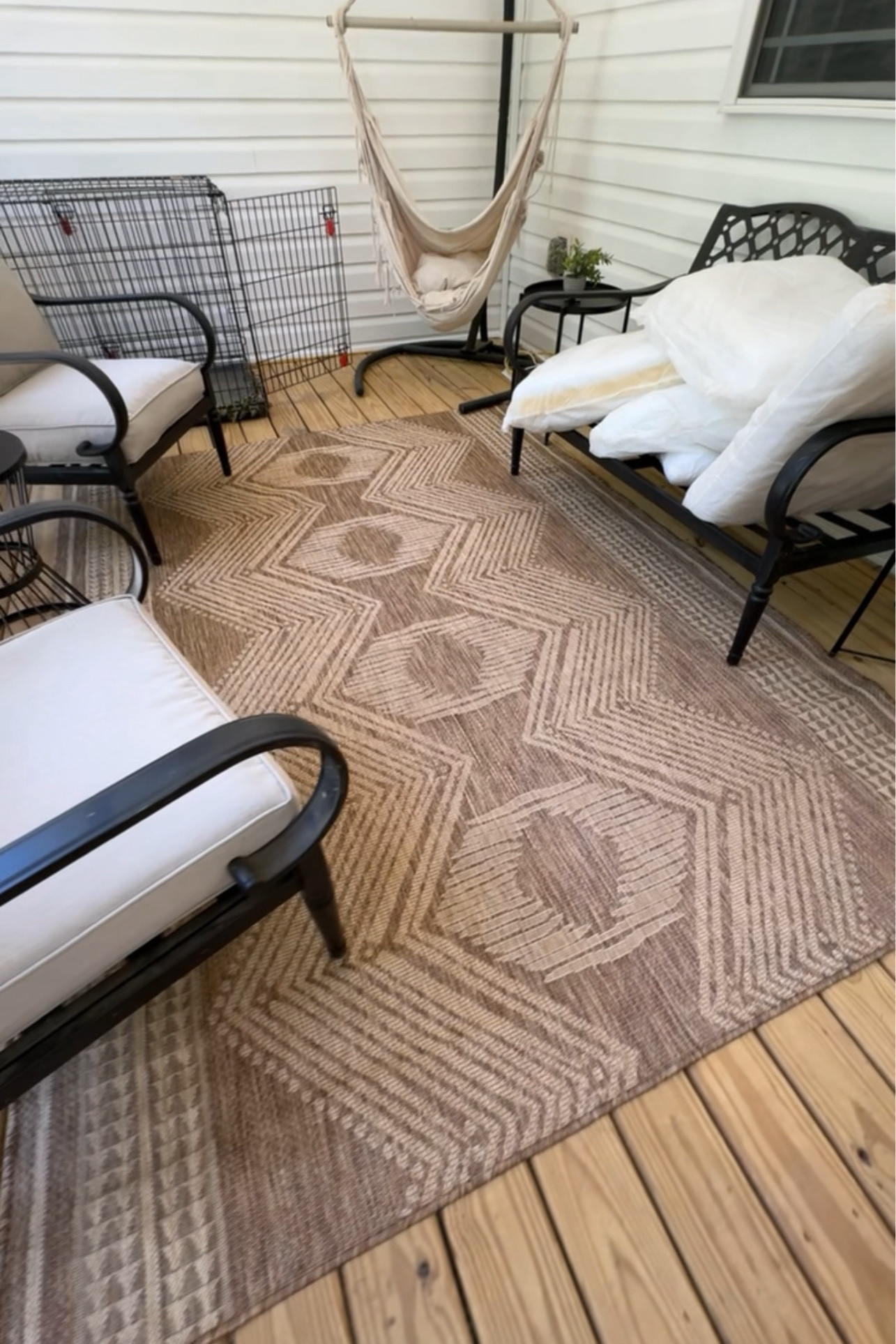 New outside rug 