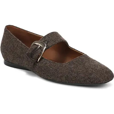 Naturalizer Cosmic Mary Jane Flat in Dark Brown/Black at Nordstrom, Size 9 | Nordstrom
