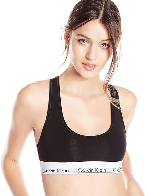 Calvin Klein Women's Modern Cotton Unlined Wireless Bralette | Amazon (US)